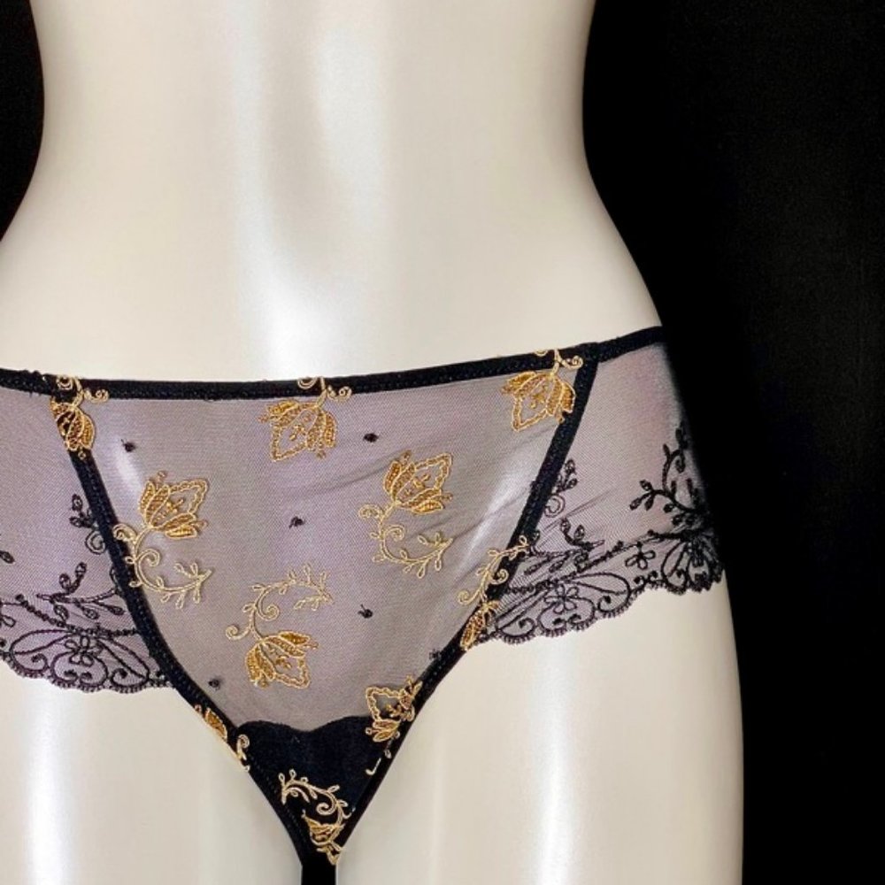 LISE LACE BOYSHORT - Picture 5 of 10